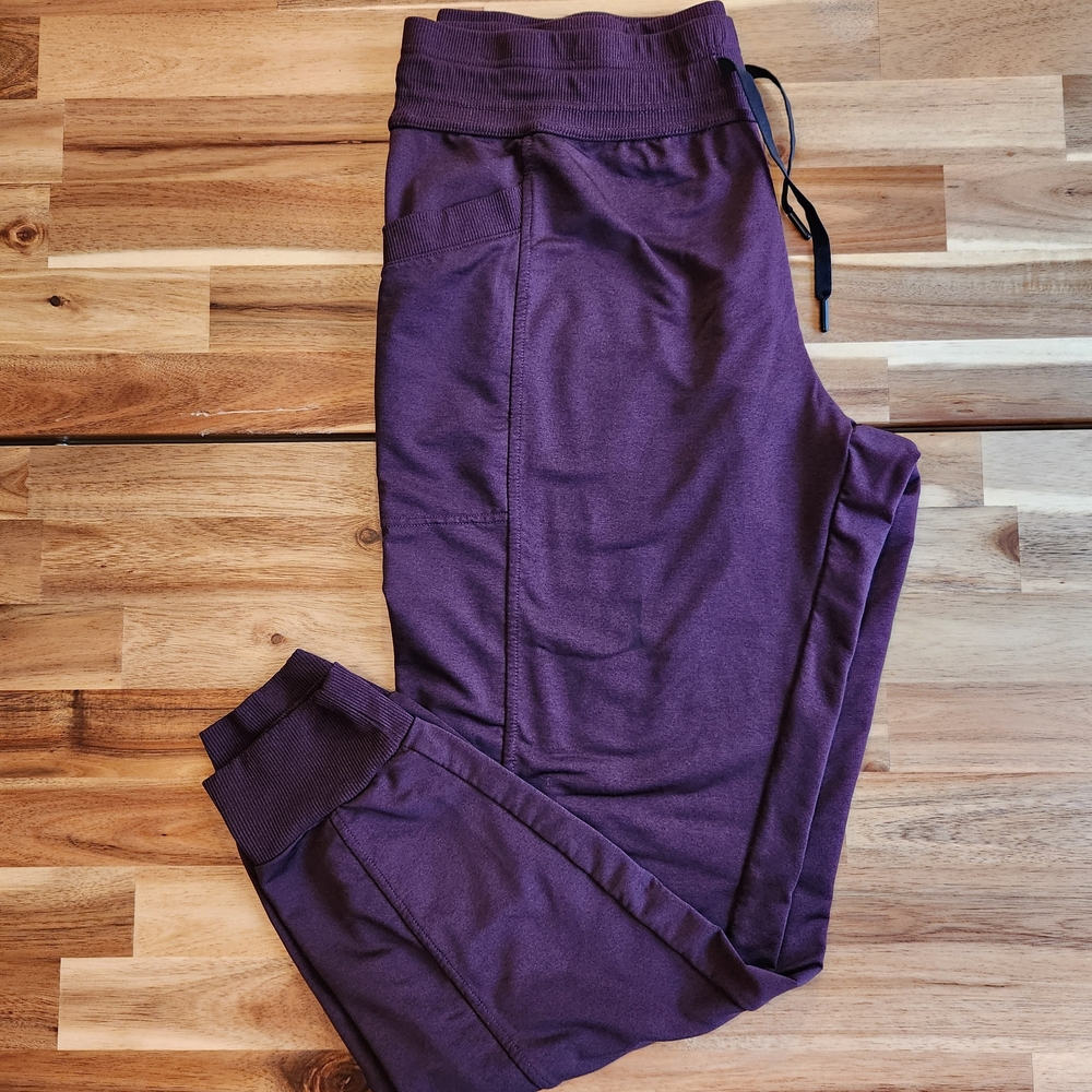 32 Degrees Women's Purple Joggers Size Large